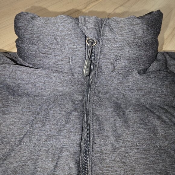 HeatKeep Jacket Womens HeatherGrey Down Puffer Packable Lightweight Jkt Size L/G - Picture 10 of 15